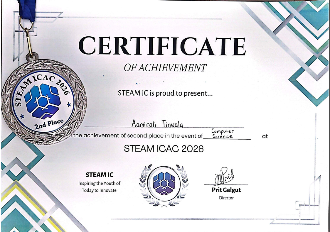 STEAM ICAC 2026 - Computer Science Showcase
